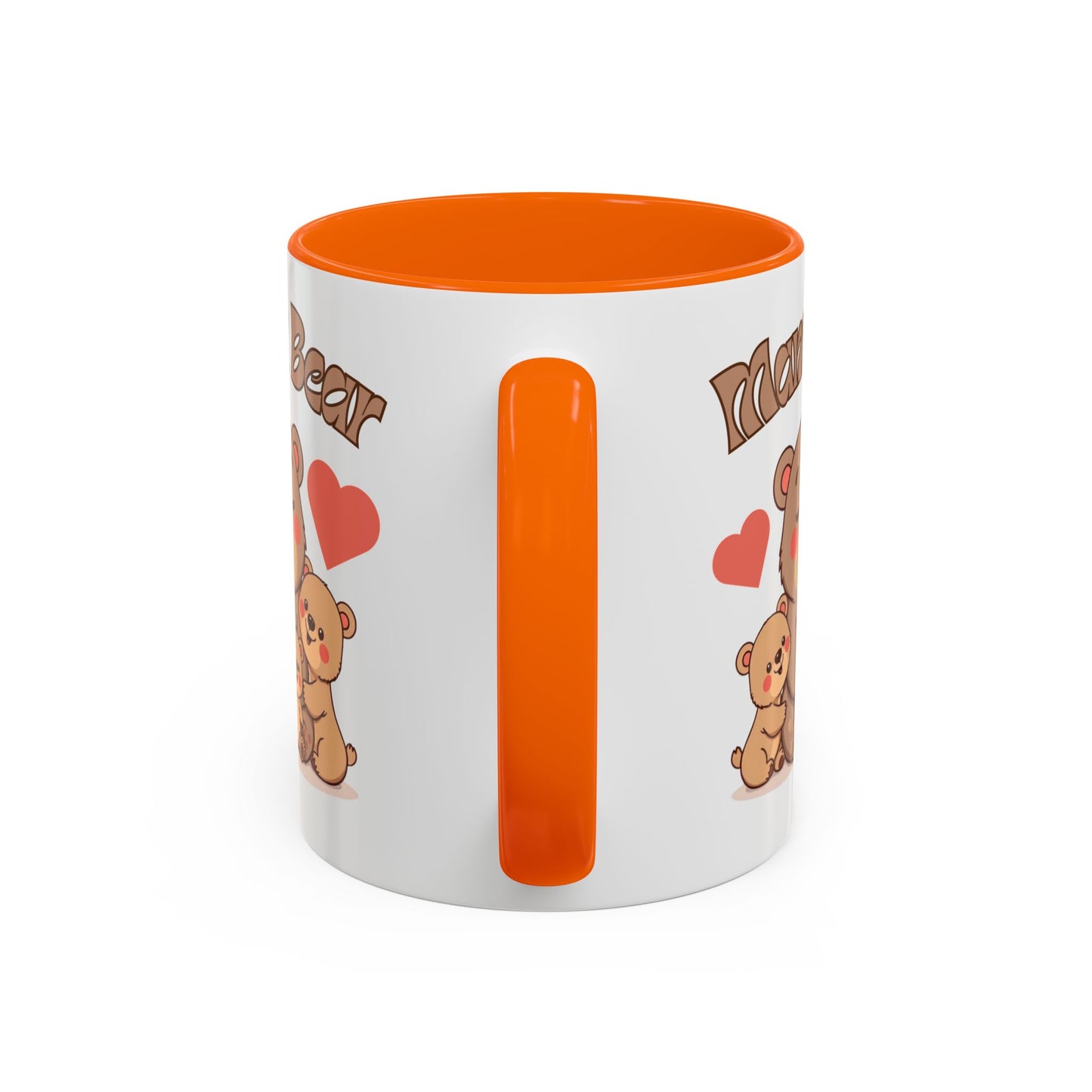 Mama Bear Accent Coffee Mug – Perfect Gift for Moms, Cute Bear Design, Tea or Coffee Lover, Mother’s Day, Birthday, Baby Shower