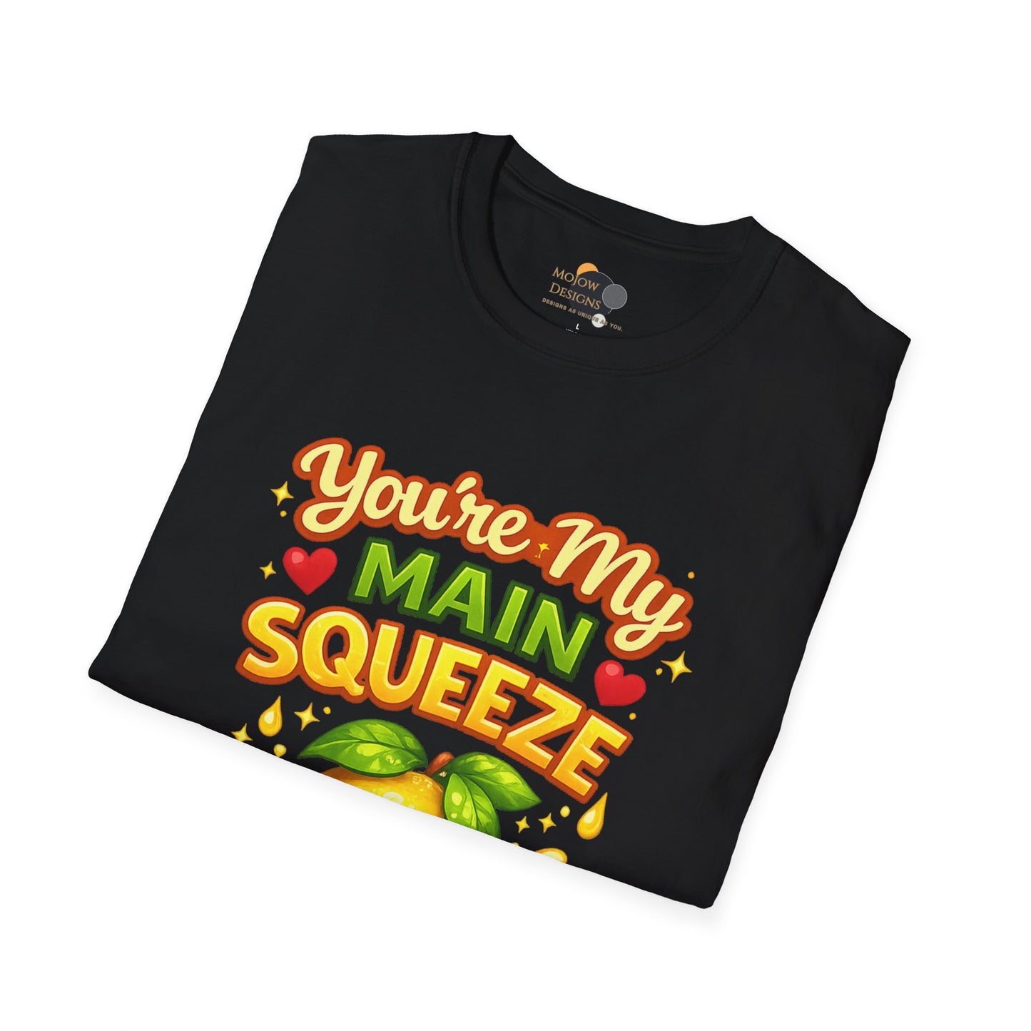 You’re My Main Squeeze T-Shirt — Cute Lemon Pun Graphic Tee for Couples & Valentine’s Day