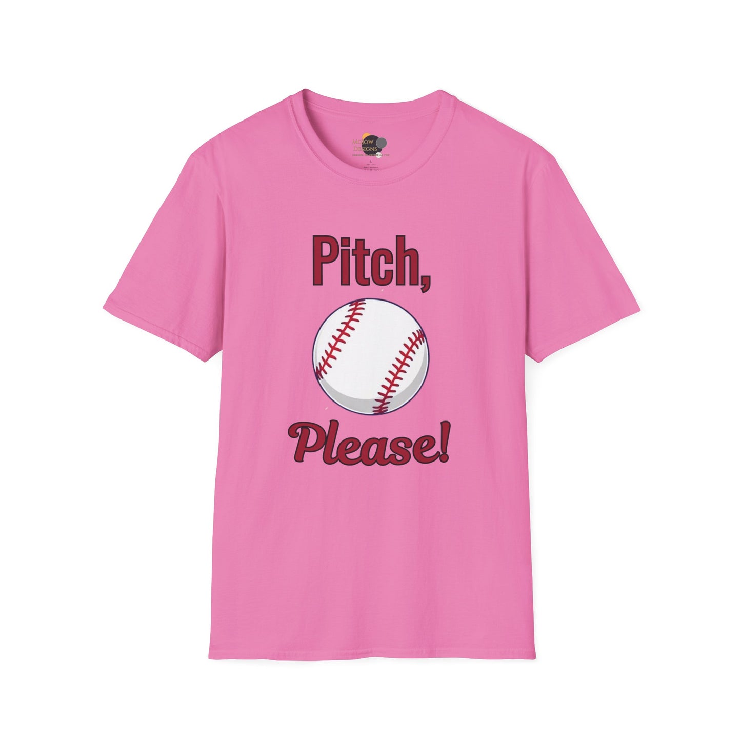 Baseball-Themed Unisex Softstyle T-Shirt, Perfect for Game Days, Sporty Gift, Summer Casual Wear, Unique Baseball Fan Apparel