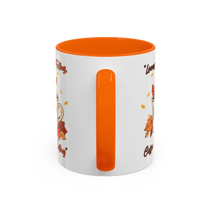 Cozy Fall Coffee Mug, Autumn Vibes, Perfect Gift for Coffee Lovers, Thanksgiving Decor, Seasonal Drinkware