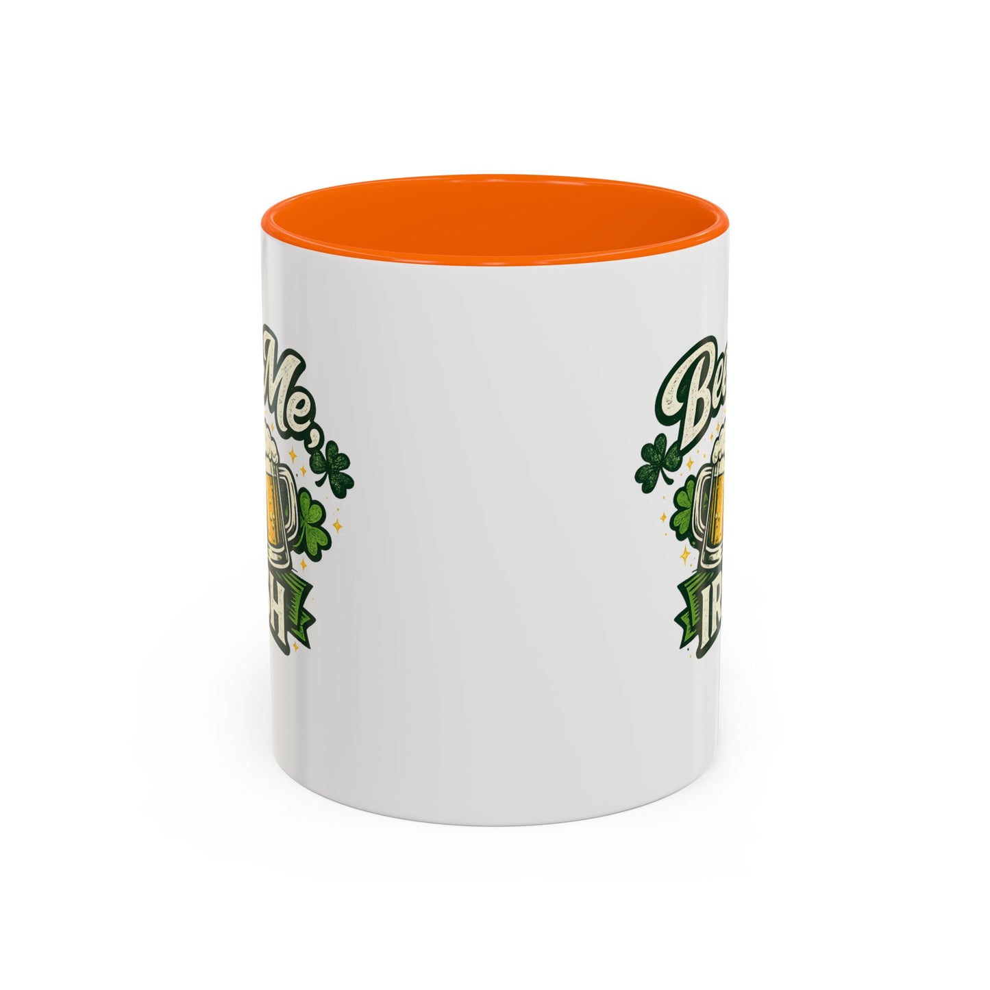 Beer Me I'm Irish Accent Coffee Mug — St. Patrick's Day Beer Mug Gift