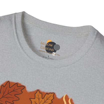 Cozy Fall Unisex T-Shirt, Autumn Tee, Seasonal Wear, Fall Fashion, Thanksgiving Gift, Pumpkin Spice Shirt