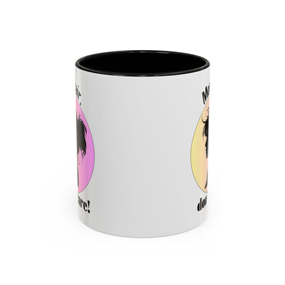 Mom Hair Coffee Mug - Stylish Gift for Moms, Caffeinated Humor Mug, Cute Kitchen Decor, Sweet Gift for Mother's Day, Funny Coffee Cup