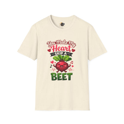 Beet T-Shirt — "You Make My Heart Skip a Beet" Cute Valentine’s Veggie Tee