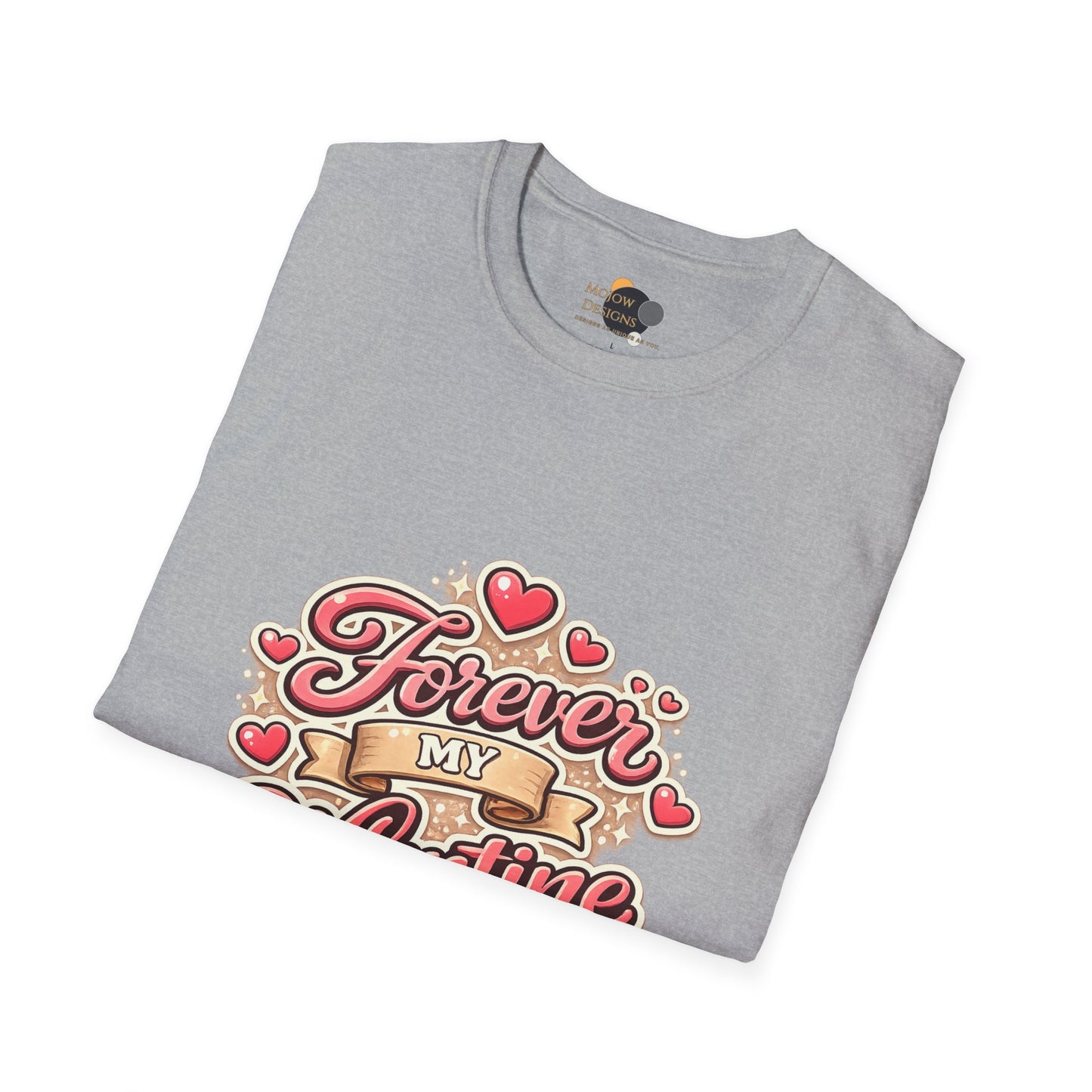 Forever My Valentine Retro Hearts T-Shirt