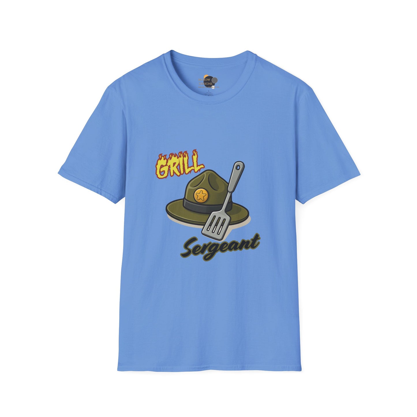 Grill Sergeant Unisex T-Shirt | Fun BBQ Gift, Casual Summer Wear, Cooking Enthusiast Tee, Father's Day Present, Outdoor Apparel