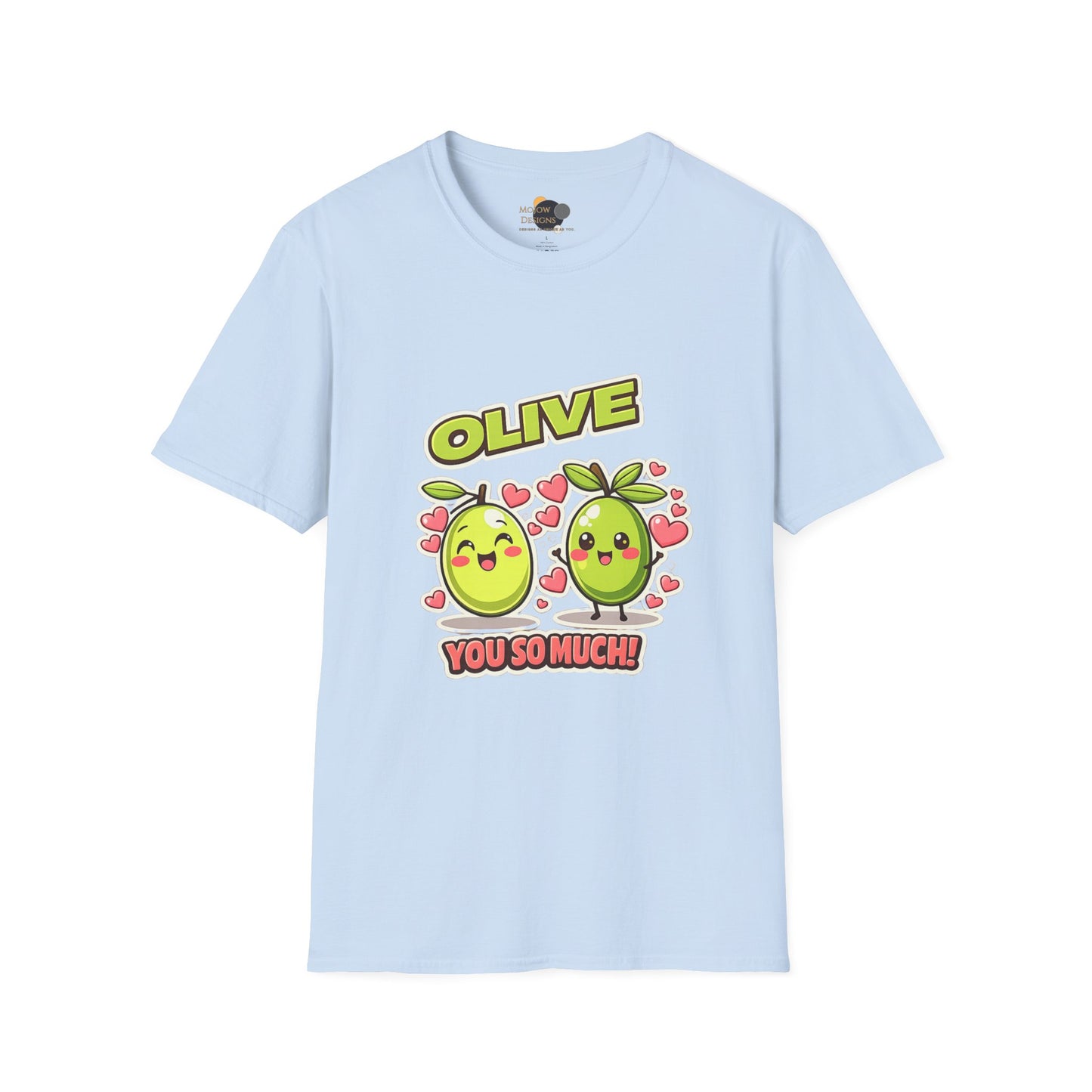 Olive You So Much T-Shirt — Cute Kawaii Olive Couple Valentine Tee