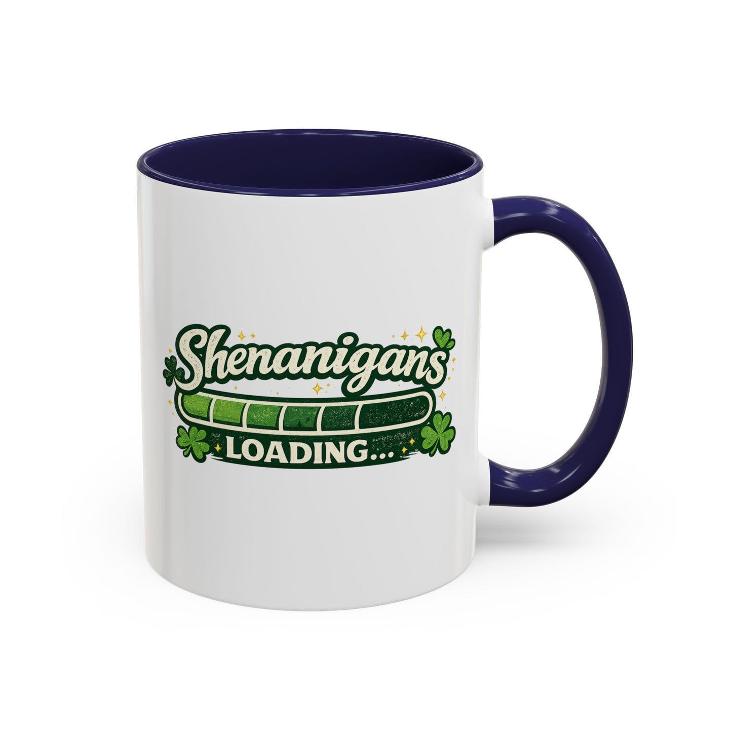 Shenanigans Loading Coffee Mug — St. Patrick’s Day Accent Mug