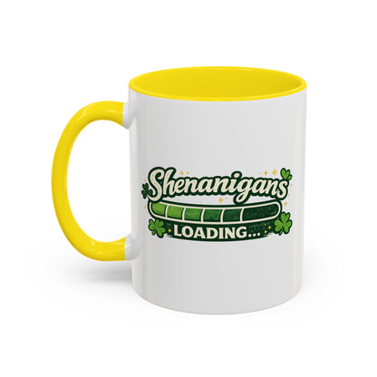 Shenanigans Loading Coffee Mug — St. Patrick’s Day Accent Mug