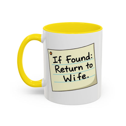 Humorous Coffee Mug - Perfect Gift for Husband, Funny Office Mug, Marriage Humor, Personalized Drinkware, Everyday Use