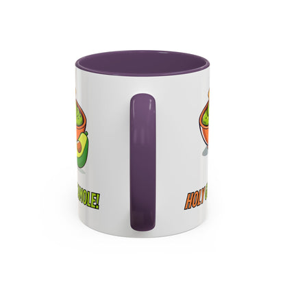 Holy Guacamole Coffee Mug, Fun Avocado Tea Cup, Quirky Kitchenware, Unique Gift for Food Lovers, Vibrant Drinkware