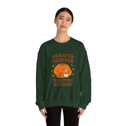 Cozy Fall Crewneck Sweatshirt - Perfect for Autumn Vibes, Gift for Friends, Seasonal Style, Pumpkin Spice Lovers, Cozy Weather Fashion