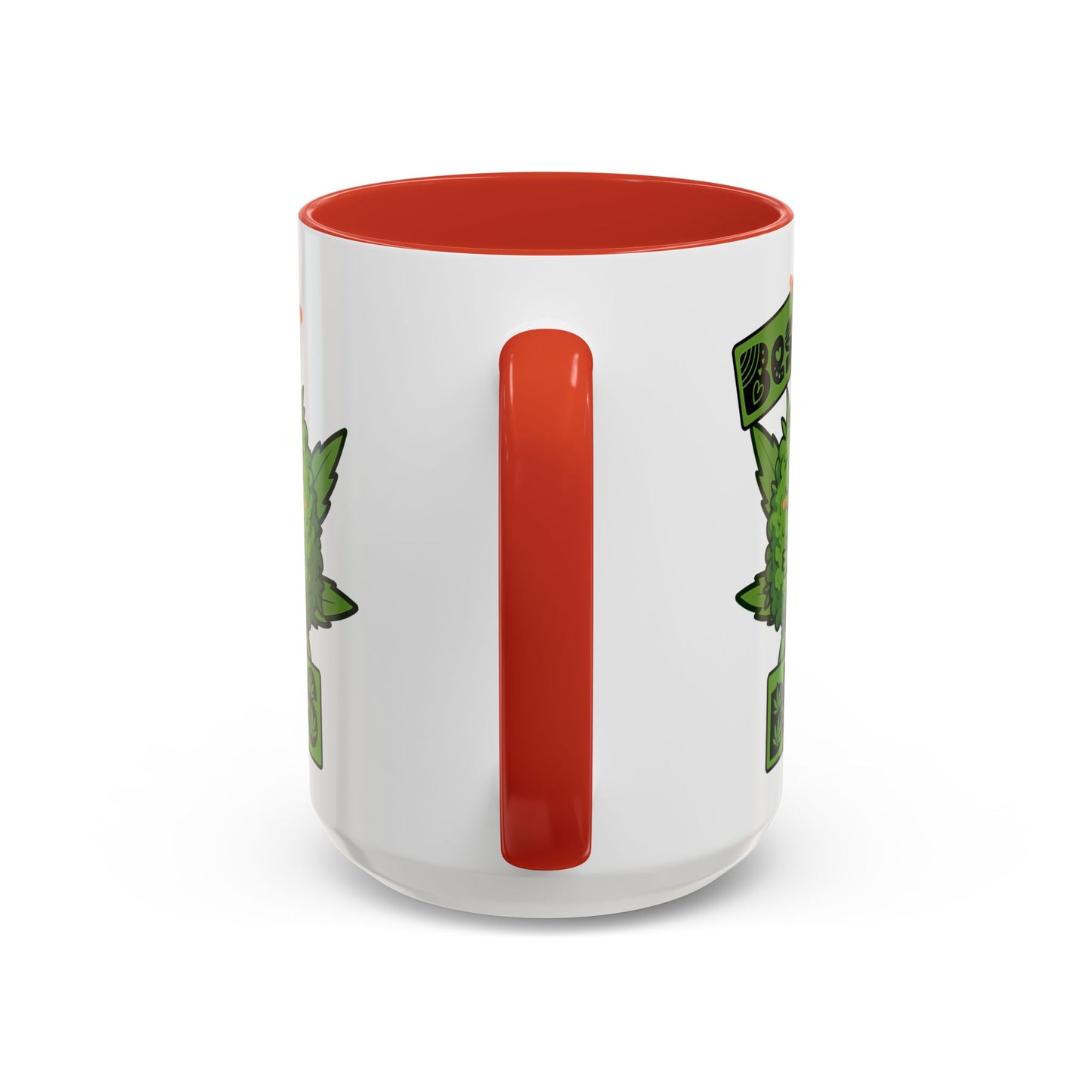 Best Buds Accent Coffee Mug, Cute Plant Mug, Gift for Plant Lovers, Pothead Gifts, Cannabusiness Mug