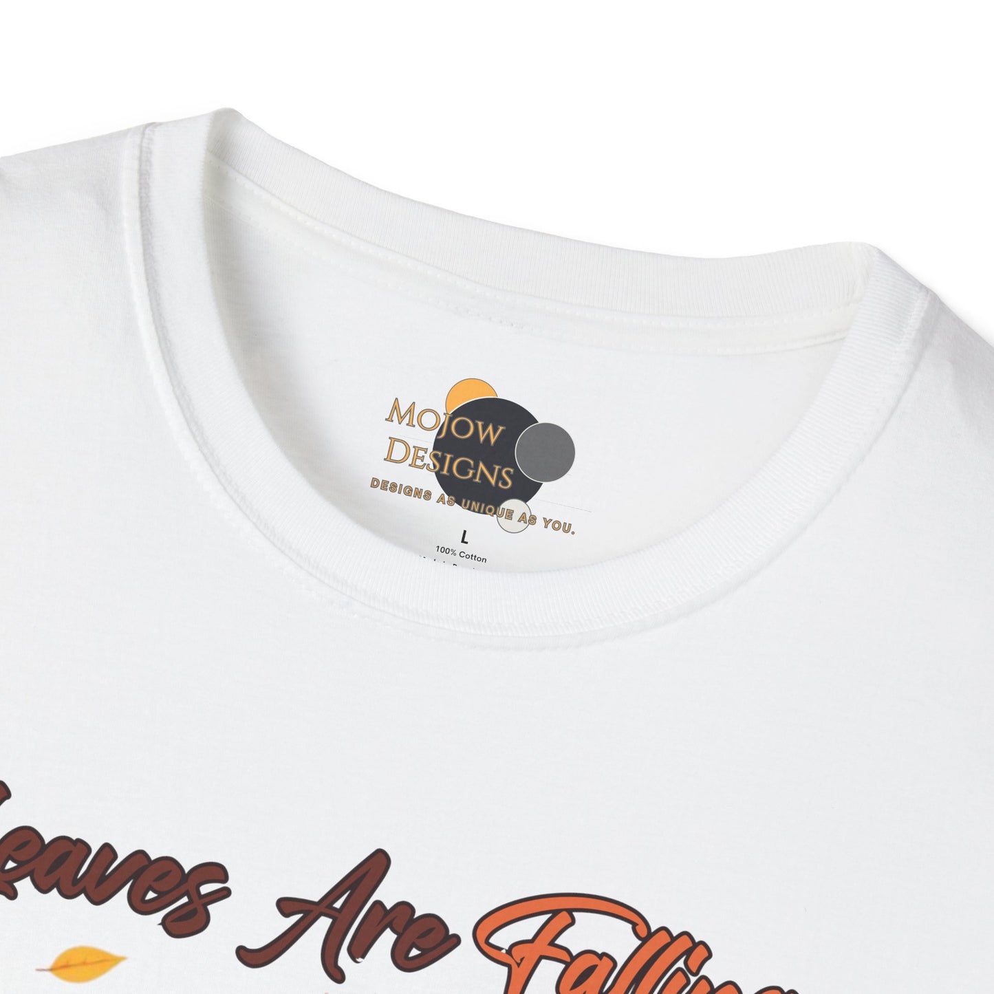 Fall-themed Unisex Softstyle T-Shirt, Cozy Autumn Top, Gift for Coffee Lovers, Seasonal Apparel, Perfect for Thanksgiving