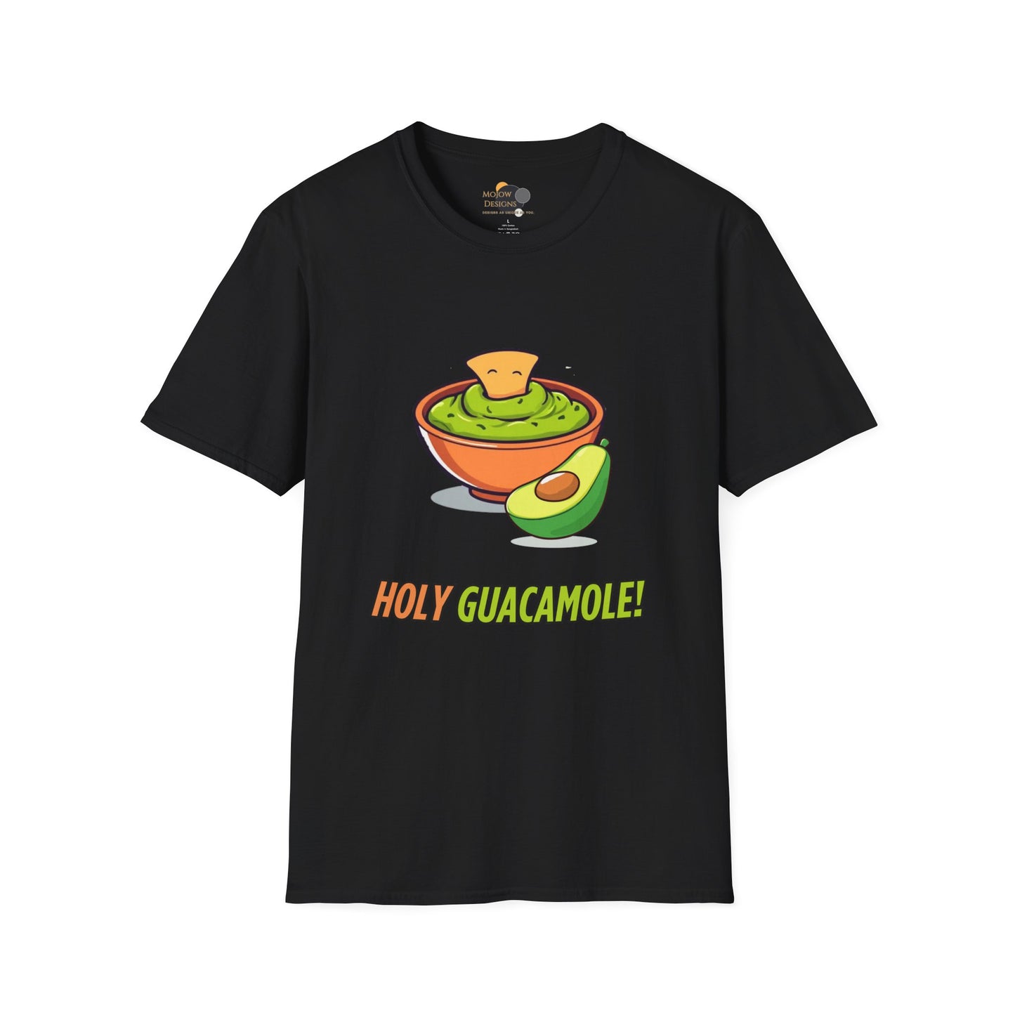 Holy Guacamole Avocado T-Shirt, Funny Graphic Tee, Unisex Softstyle Shirt, Perfect Gift, Casual Wear, Foodie Apparel