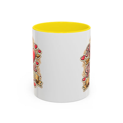 My Heart Is Yours Coffee Mug — Romantic Accent Mug for Valentine’s Day