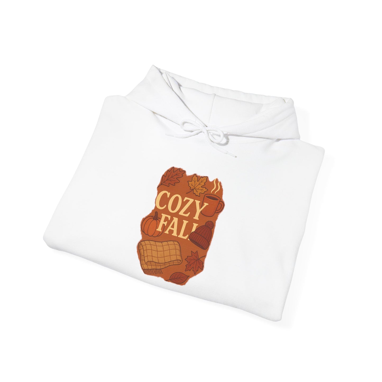 Cozy Fall Unisex Hooded Sweatshirt, Fall Fashion, Autumn Gift, Cozy Hoodie, Pumpkin Spice Lover, Sweatshirt for Cool Weather