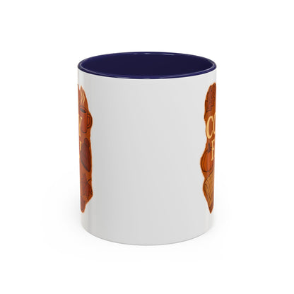 Cozy Fall Accent Coffee Mug | Seasonal Drinkware | Autumn Vibes | Perfect Gift for Fall | Home Decor | Coffee Lover's Companion