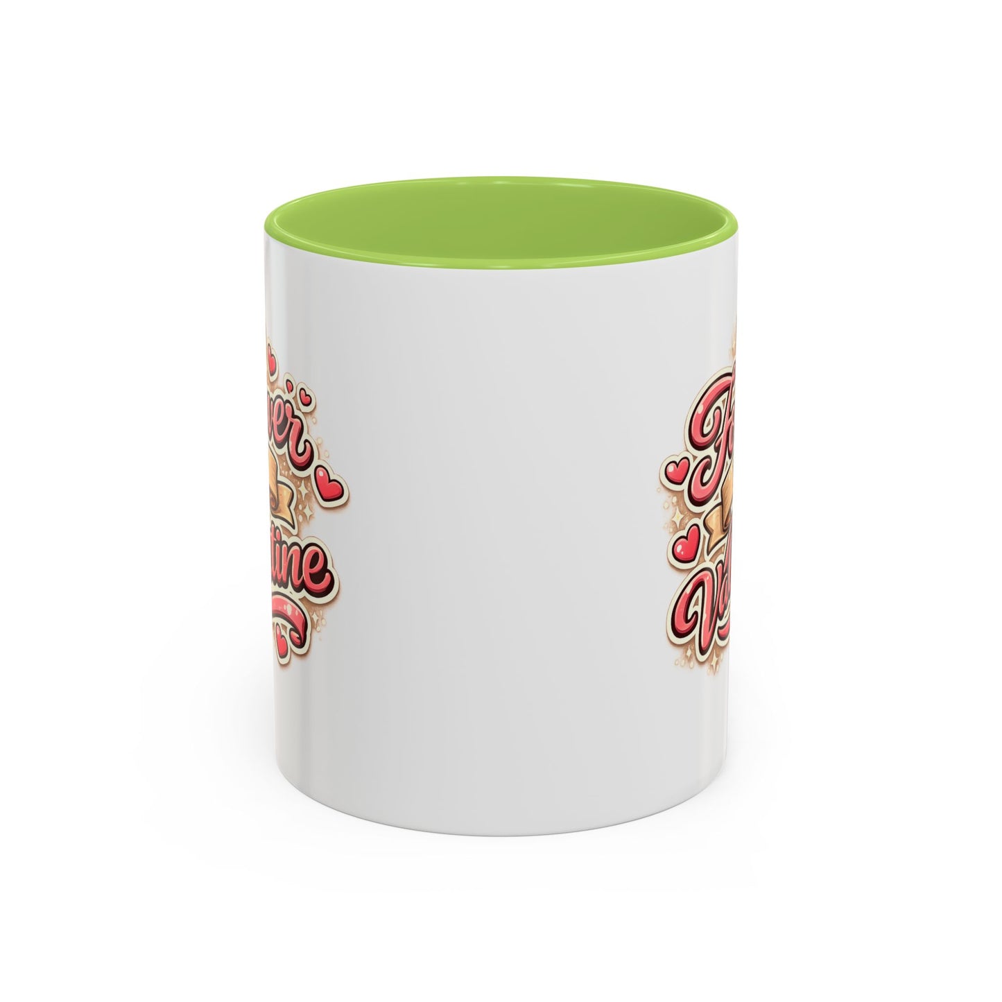 Forever My Valentine Accent Coffee Mug – Romantic Valentine’s Day Gift