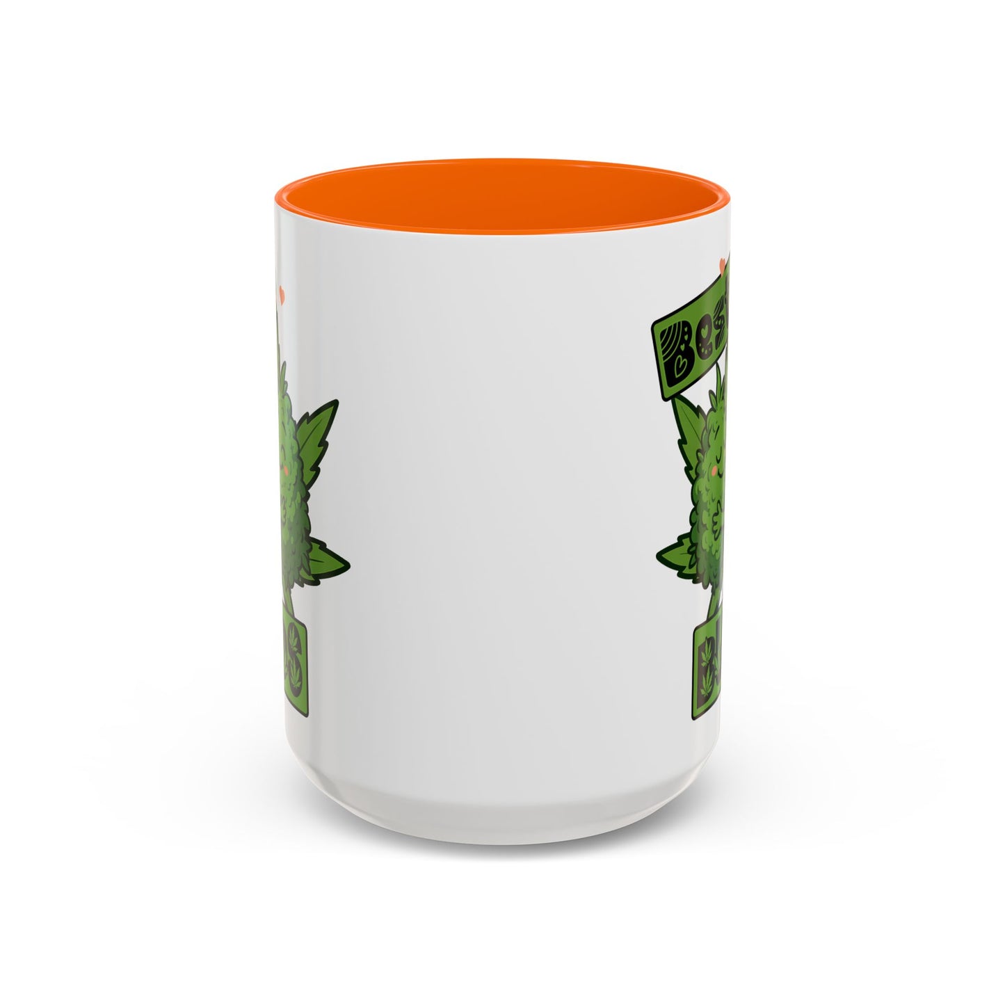 Best Buds Accent Coffee Mug, Cute Plant Mug, Gift for Plant Lovers, Pothead Gifts, Cannabusiness Mug