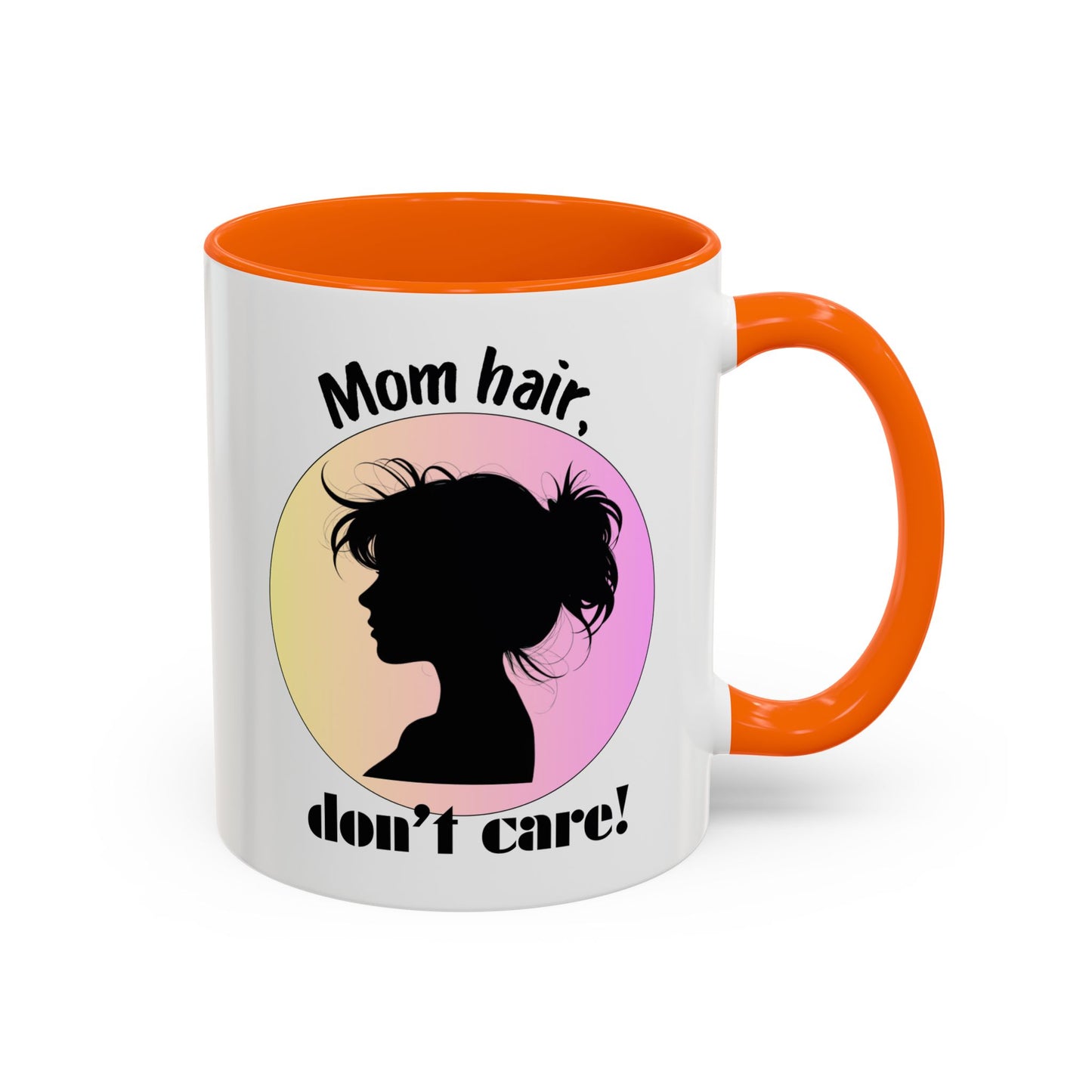 Mom Hair Coffee Mug - Stylish Gift for Moms, Caffeinated Humor Mug, Cute Kitchen Decor, Sweet Gift for Mother's Day, Funny Coffee Cup