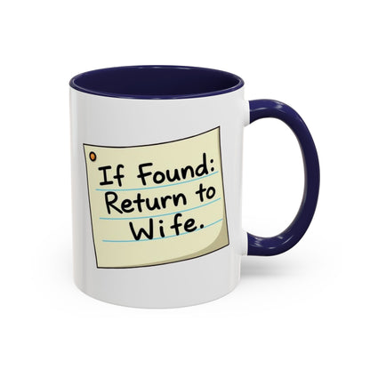 Humorous Coffee Mug - Perfect Gift for Husband, Funny Office Mug, Marriage Humor, Personalized Drinkware, Everyday Use