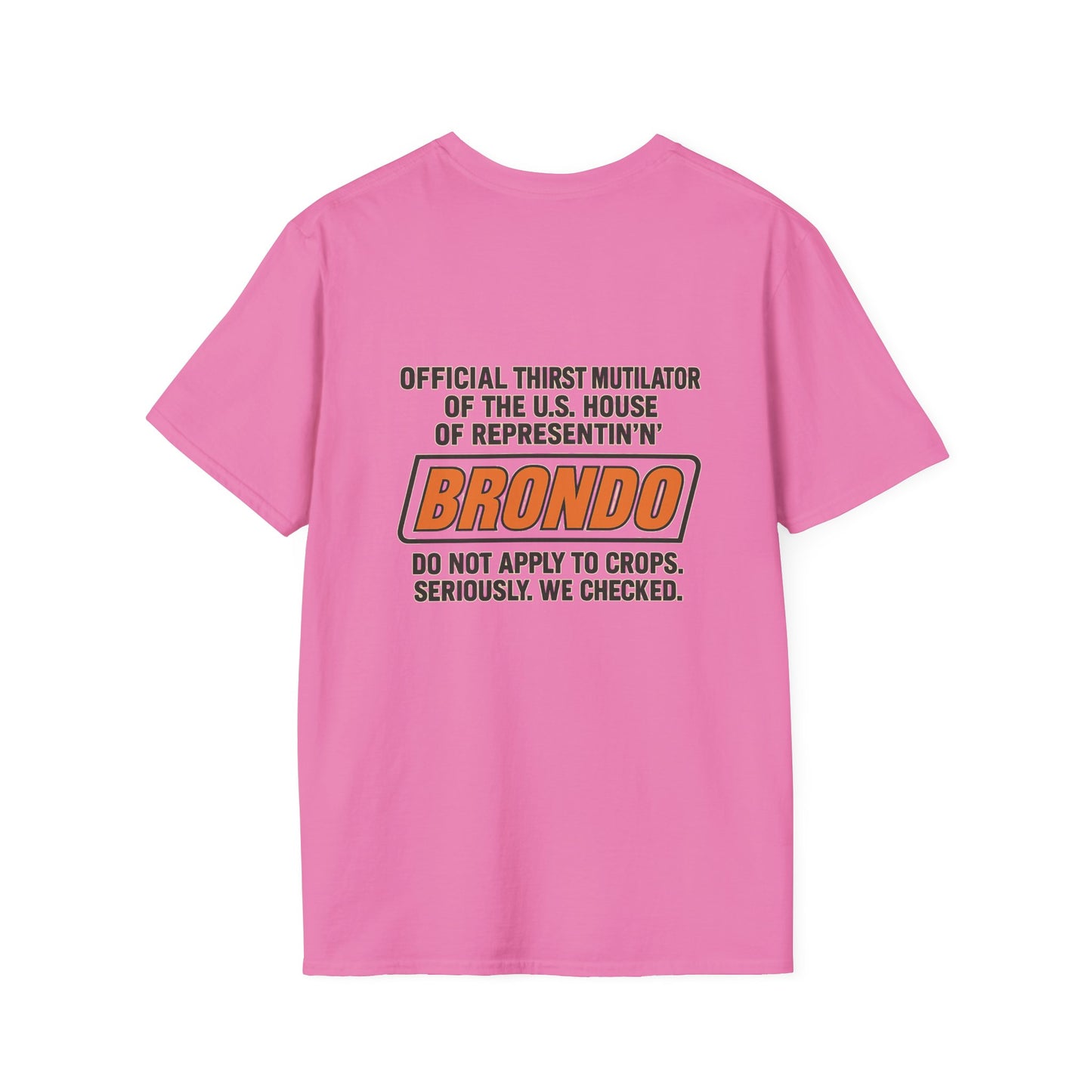 Unisex Brondo Softstyle T-Shirt - Retro Vintage Vibe, Perfect Gift for Fans, Casual Wear, Summer Events, Fun Party Outfit