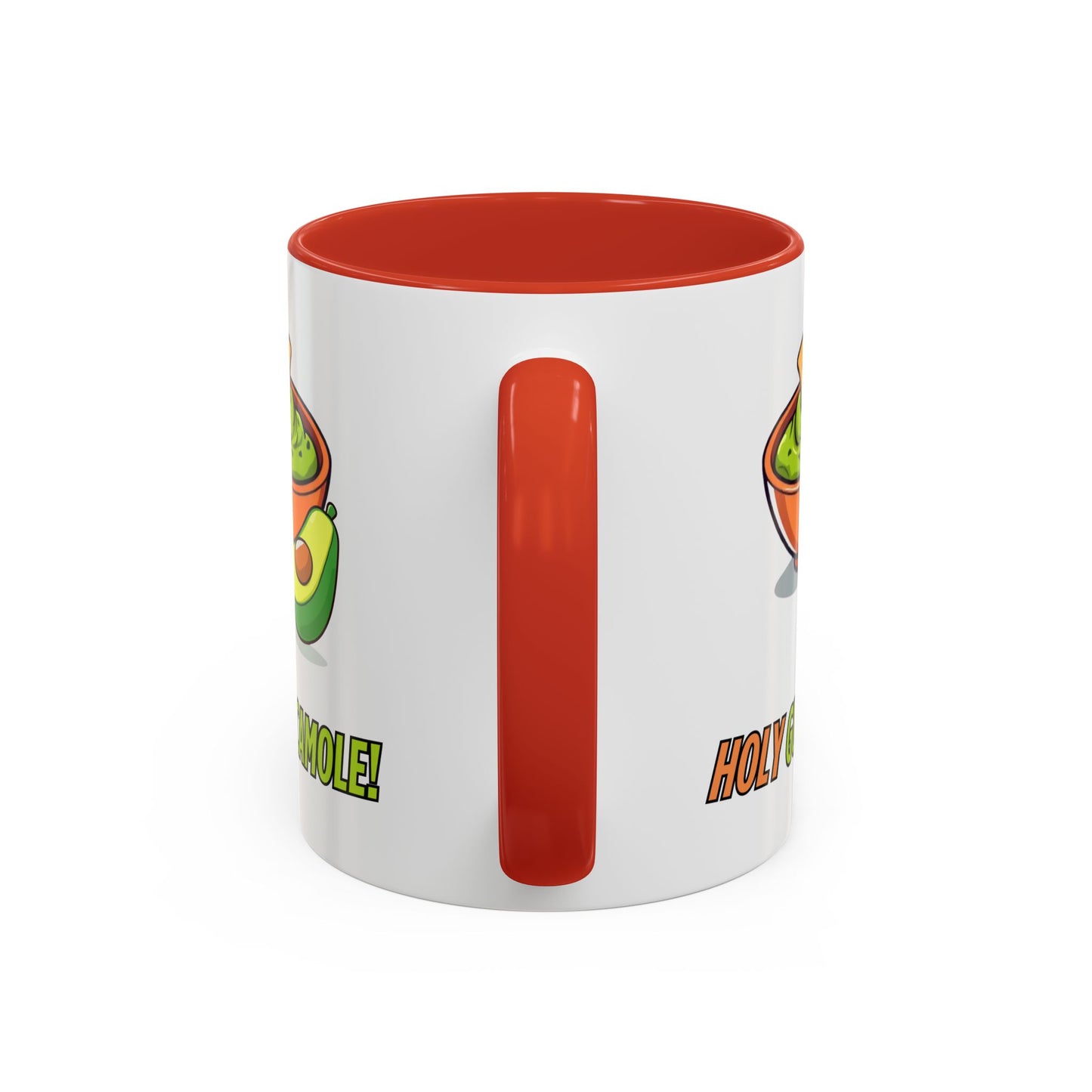 Holy Guacamole Coffee Mug, Fun Avocado Tea Cup, Quirky Kitchenware, Unique Gift for Food Lovers, Vibrant Drinkware
