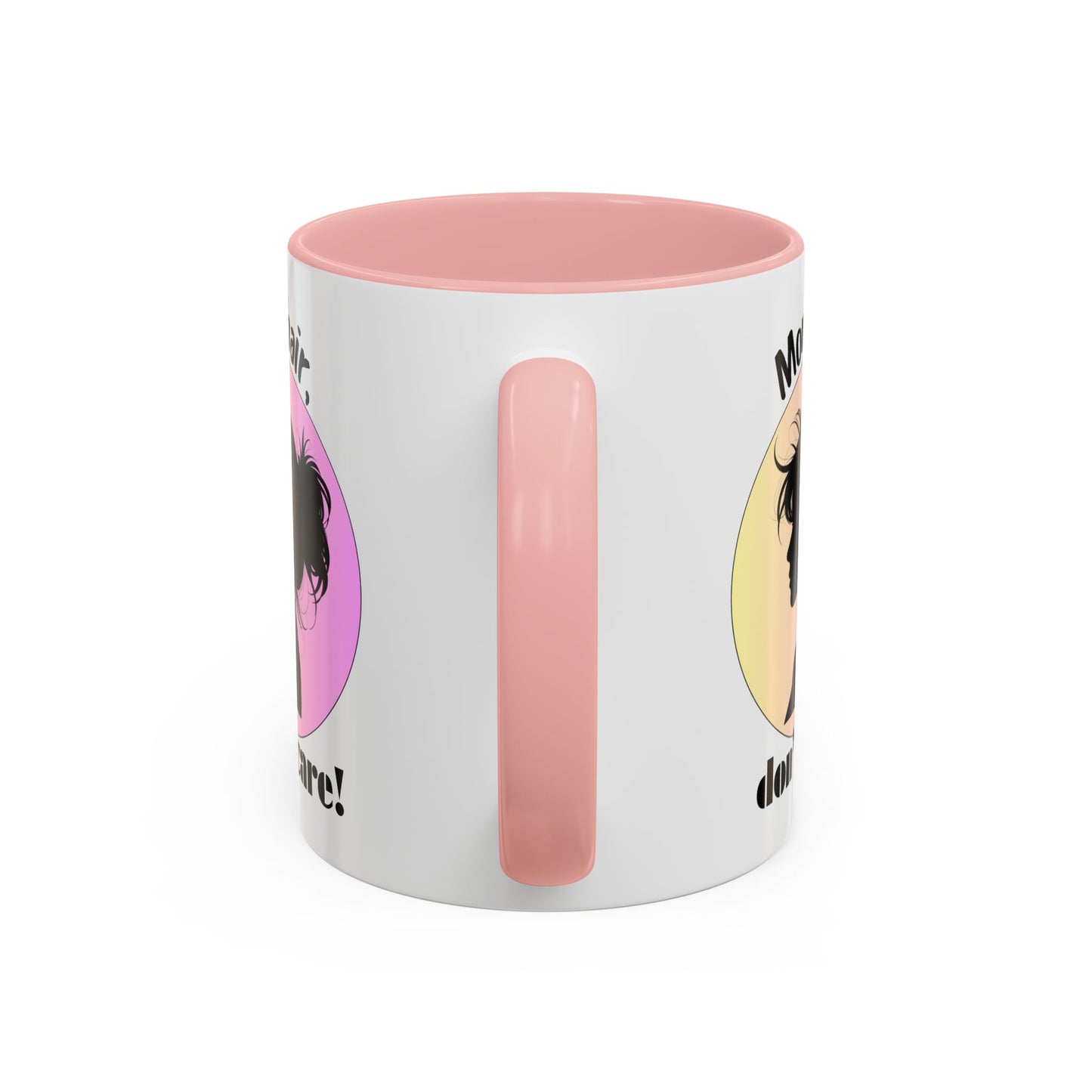 Mom Hair Coffee Mug - Stylish Gift for Moms, Caffeinated Humor Mug, Cute Kitchen Decor, Sweet Gift for Mother's Day, Funny Coffee Cup