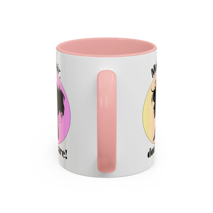 Mom Hair Coffee Mug - Stylish Gift for Moms, Caffeinated Humor Mug, Cute Kitchen Decor, Sweet Gift for Mother's Day, Funny Coffee Cup