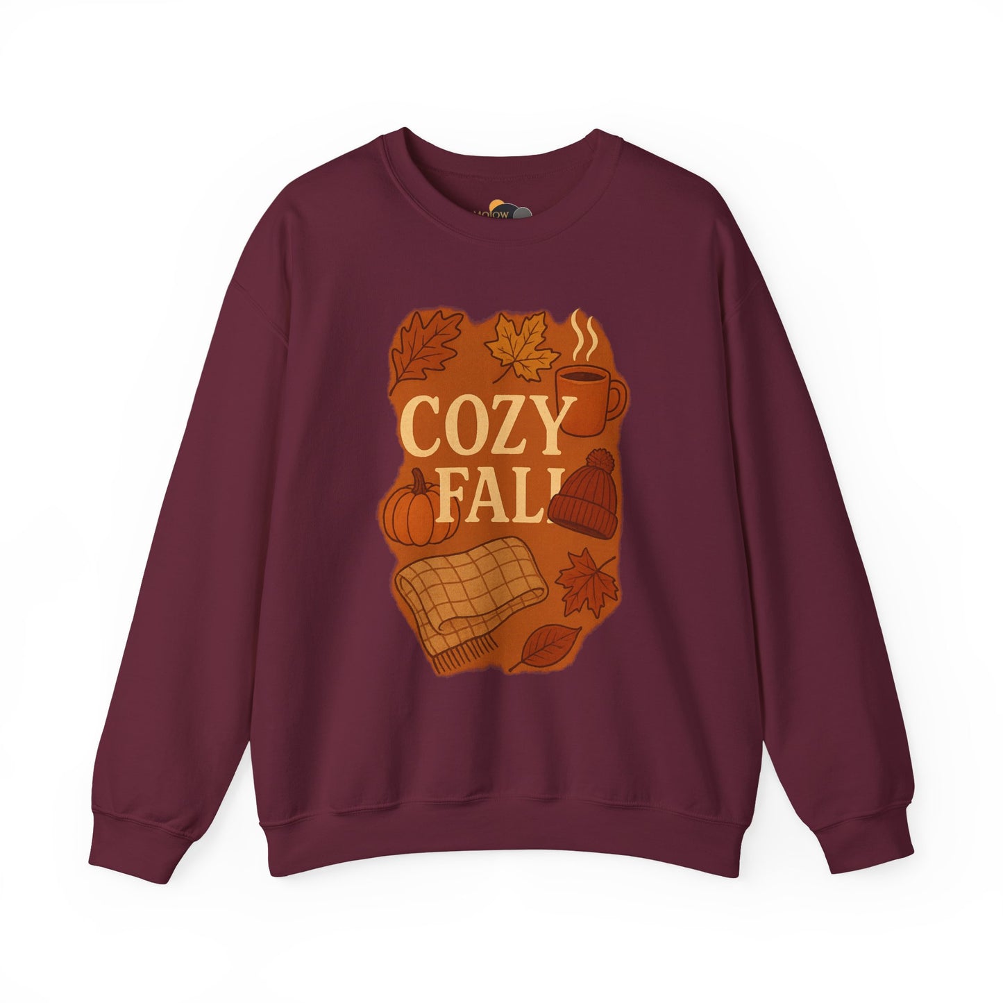 Cozy Fall Crewneck Sweatshirt, Autumn Apparel, Unisex Sweatshirt, Fall Fashion, Thanksgiving Gift, Cozy Sweater