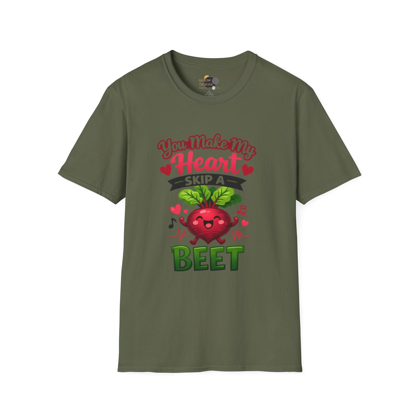 Beet T-Shirt — "You Make My Heart Skip a Beet" Cute Valentine’s Veggie Tee