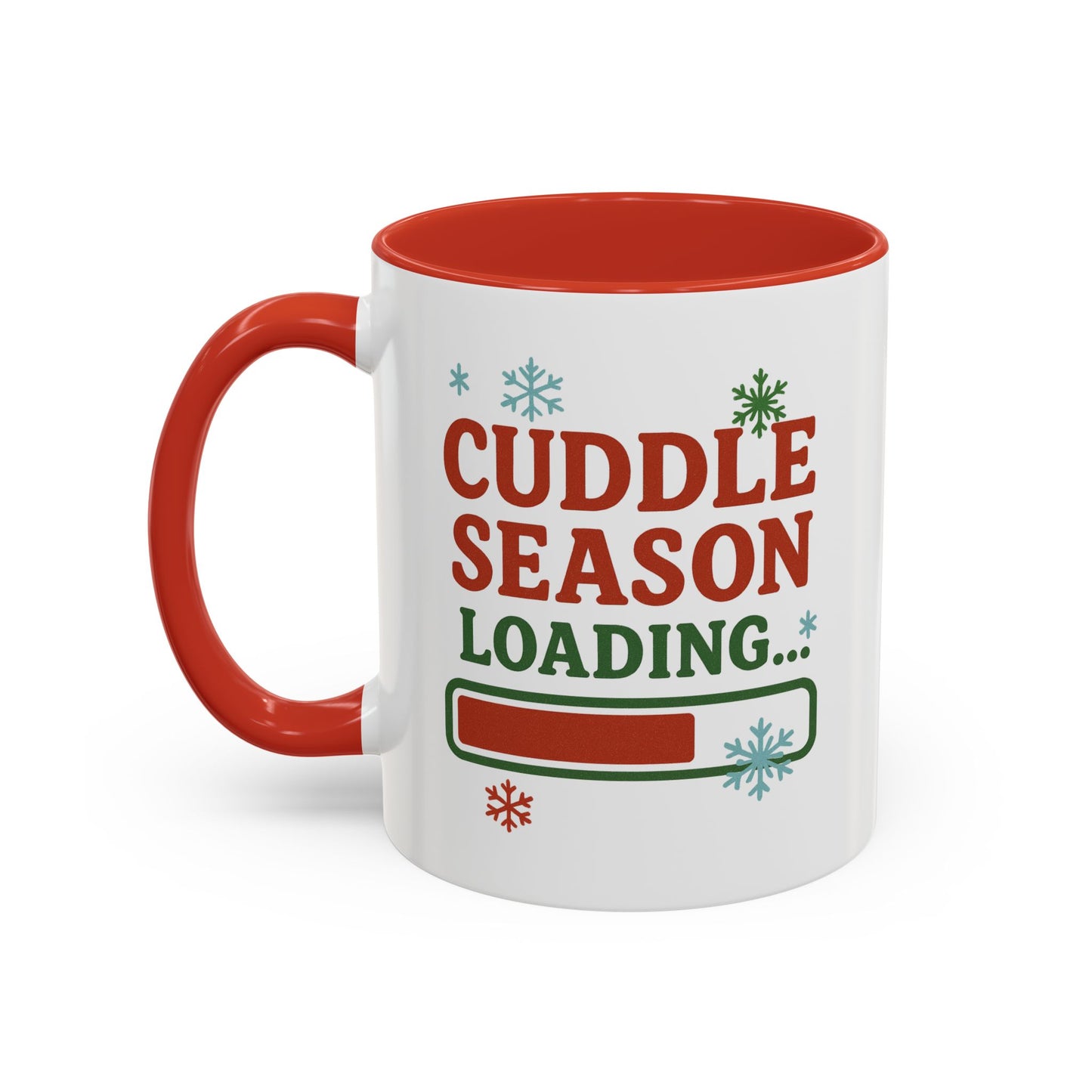 Cuddle Season Loading Coffee Mug — Holiday Hot Cocoa Gift Christmas
