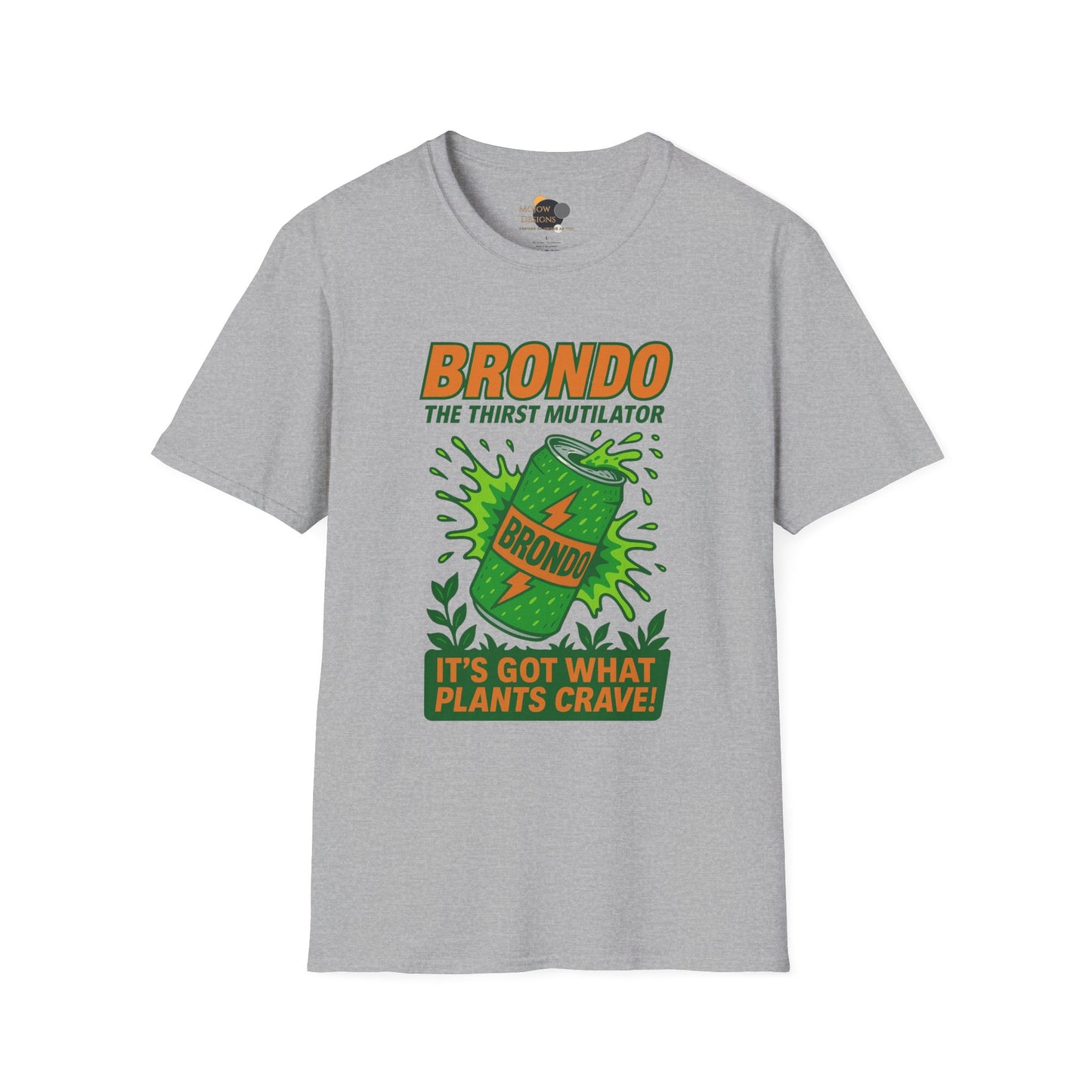 Unisex Brondo Softstyle T-Shirt - Retro Vintage Vibe, Perfect Gift for Fans, Casual Wear, Summer Events, Fun Party Outfit