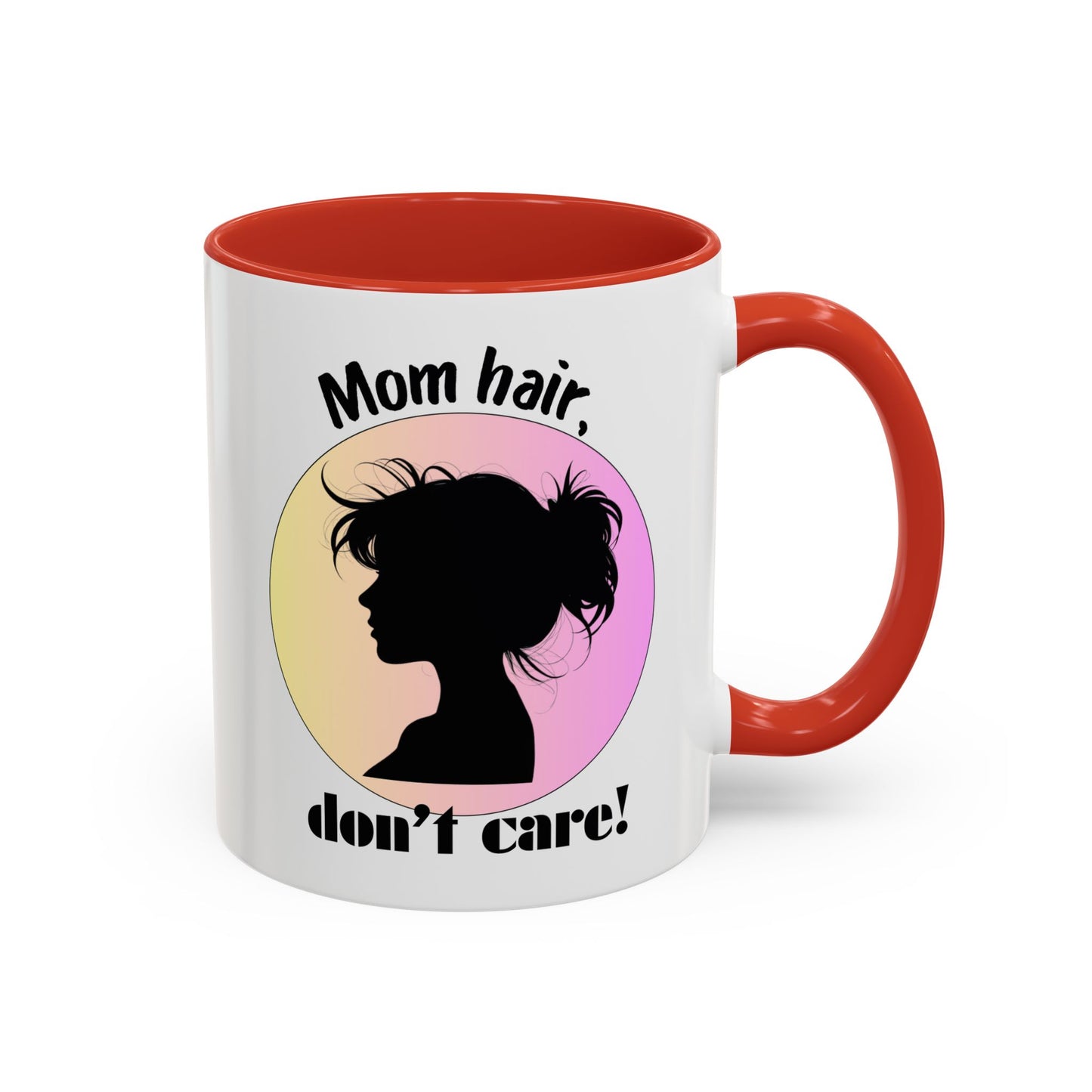 Mom Hair Coffee Mug - Stylish Gift for Moms, Caffeinated Humor Mug, Cute Kitchen Decor, Sweet Gift for Mother's Day, Funny Coffee Cup