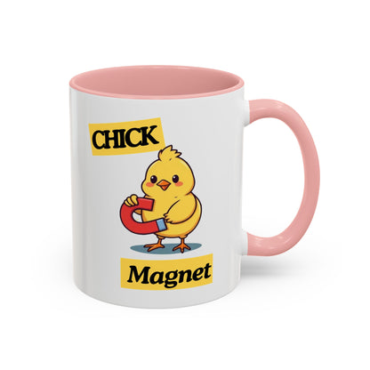 Cute Chick Coffee Mug for Animal Lovers, Funny Gift for Mother’s Day, Easter, Birthday, Home & Office Decor, Unique Ceramic Cup, Spring Time