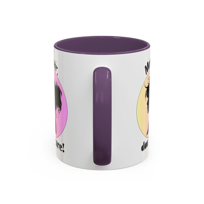 Mom Hair Coffee Mug - Stylish Gift for Moms, Caffeinated Humor Mug, Cute Kitchen Decor, Sweet Gift for Mother's Day, Funny Coffee Cup