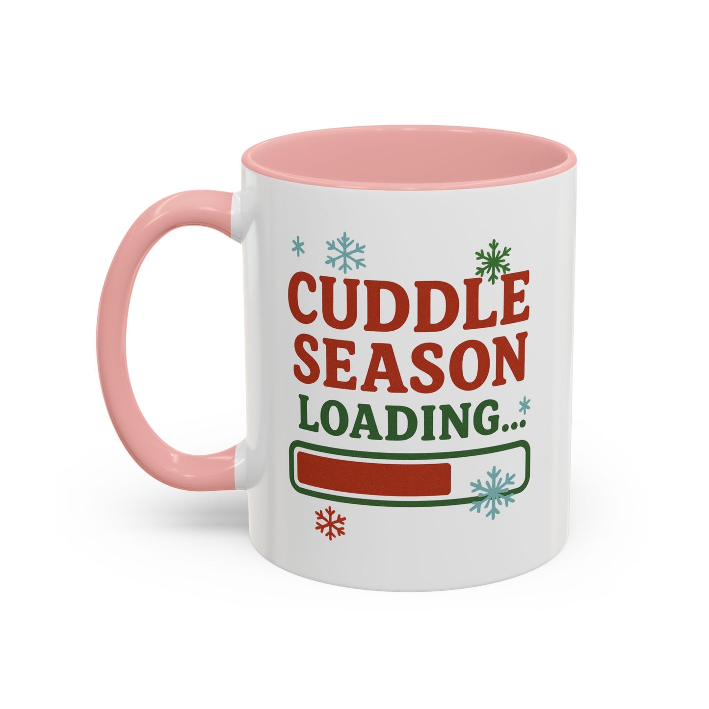 Cuddle Season Loading Coffee Mug — Holiday Hot Cocoa Gift Christmas