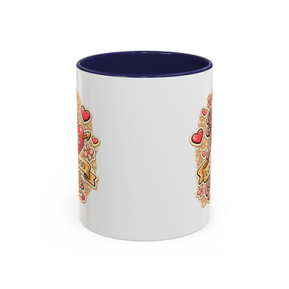 Coffee Mug — "Your Love Looks Good On Me" Valentine Heart Accent Mug