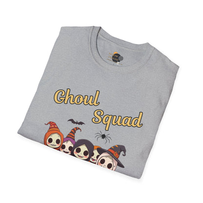 Unisex Ghoul Squad T-Shirt, Halloween Tee, Boo Crew Shirt, Spooky Season Apparel, Ghostly Friends Top, Fall