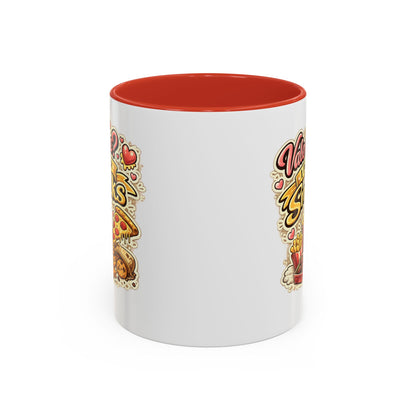 Valentine? I Prefer Snacks Coffee Mug — Funny Food Lover Gift