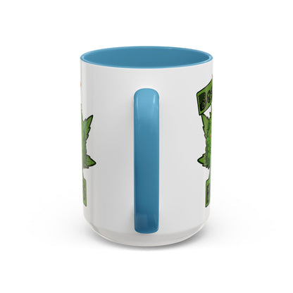 Best Buds Accent Coffee Mug, Cute Plant Mug, Gift for Plant Lovers, Pothead Gifts, Cannabusiness Mug