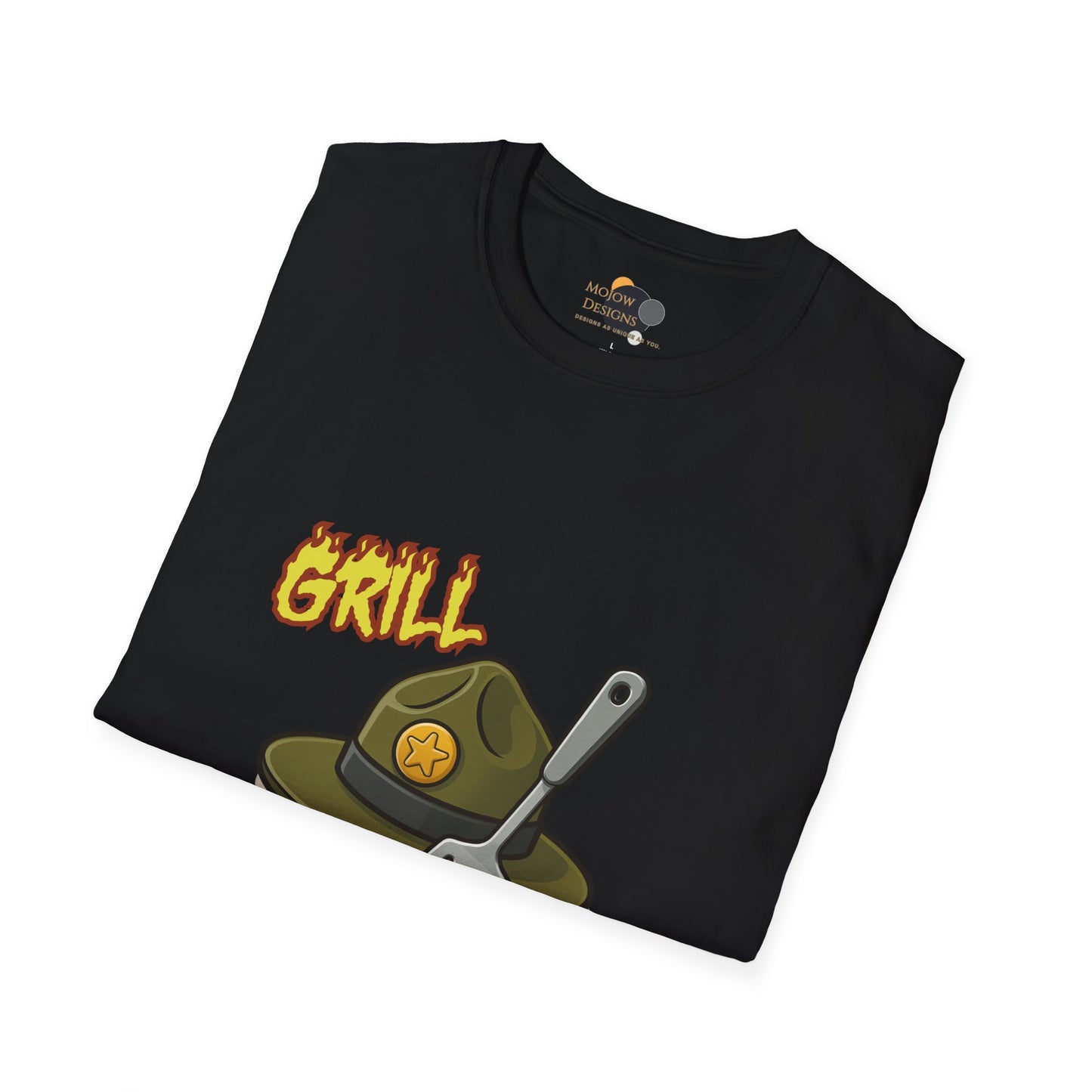 Grill Sergeant Unisex T-Shirt | Fun BBQ Gift, Casual Summer Wear, Cooking Enthusiast Tee, Father's Day Present, Outdoor Apparel