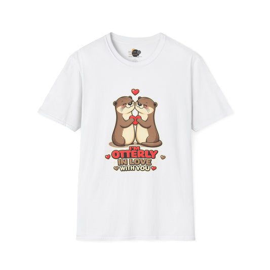 I'm Otterly in Love With You T-Shirt — Cute Otter Valentine Tee