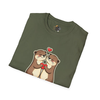 I'm Otterly in Love With You T-Shirt — Cute Otter Valentine Tee