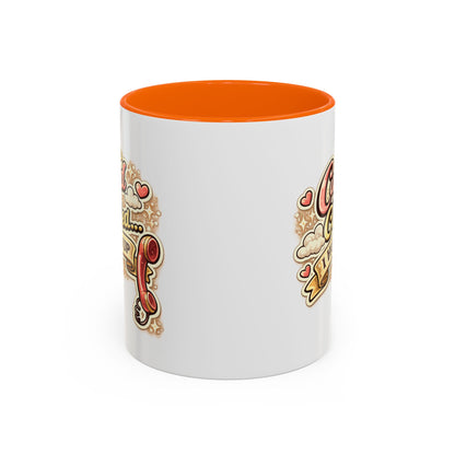 Cupid Called... I Hung Up Coffee Mug — Funny Valentine’s Day Accent Mug