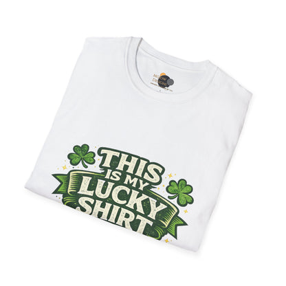 This Is My Lucky Shirt St. Patrick’s Day Shamrock T-Shirt