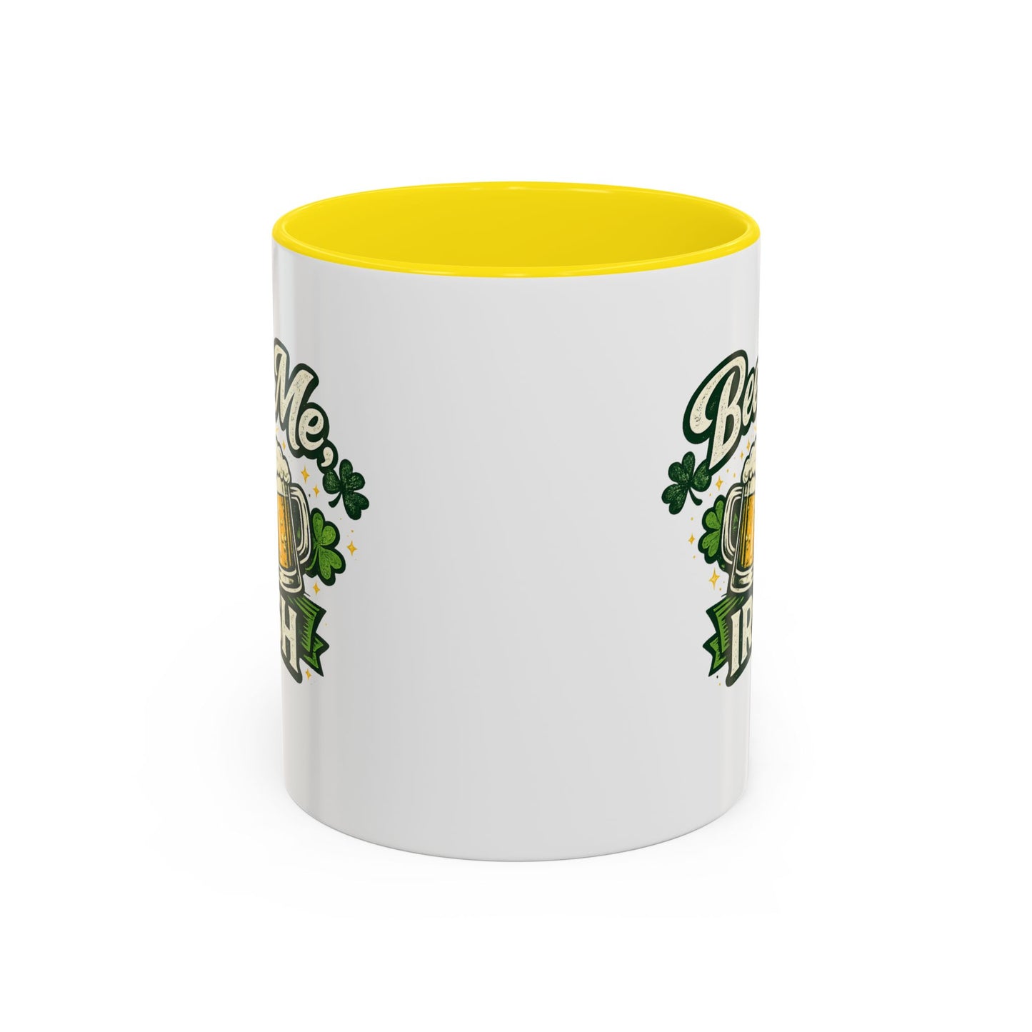 Beer Me I'm Irish Accent Coffee Mug — St. Patrick's Day Beer Mug Gift