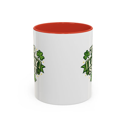 Lucky Shirt Coffee Mug — "This Is My Lucky Shirt" St. Patrick’s Day Accent Mug