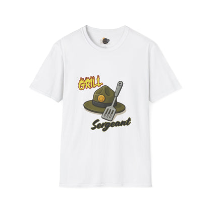 Grill Sergeant Unisex T-Shirt | Fun BBQ Gift, Casual Summer Wear, Cooking Enthusiast Tee, Father's Day Present, Outdoor Apparel